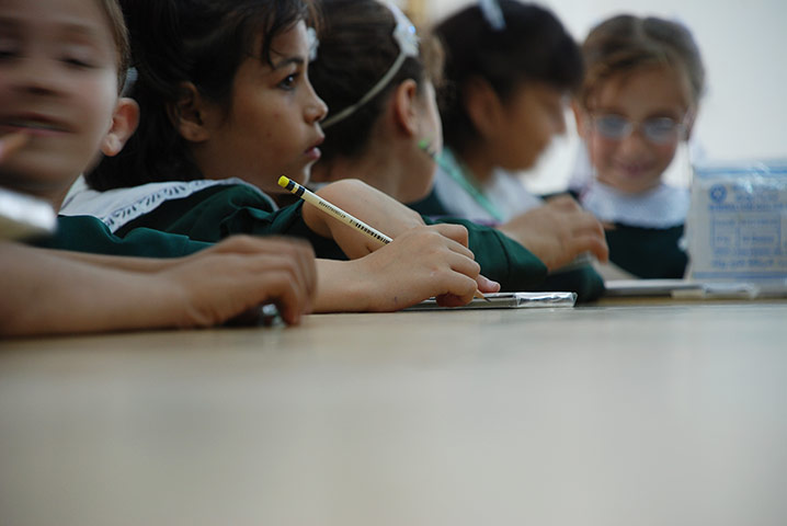 Gaza children drawings: Oxfam exhibition highlights hopes and fears of children in Gaza