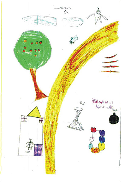 Gaza children drawings: Oxfam exhibition highlights hopes and fears of children in Gaza
