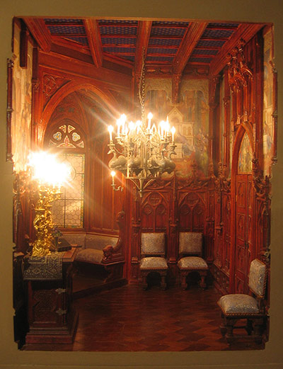 Dolls' houses: Neuschwanstein bedroom