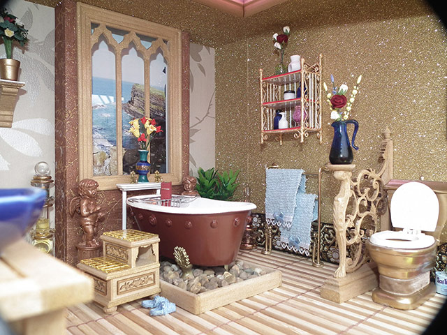 Dolls' houses: Sarah Whitlam bathroom