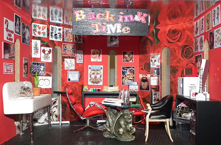 Dolls' houses: Sarah Whitlam tattoo parlour