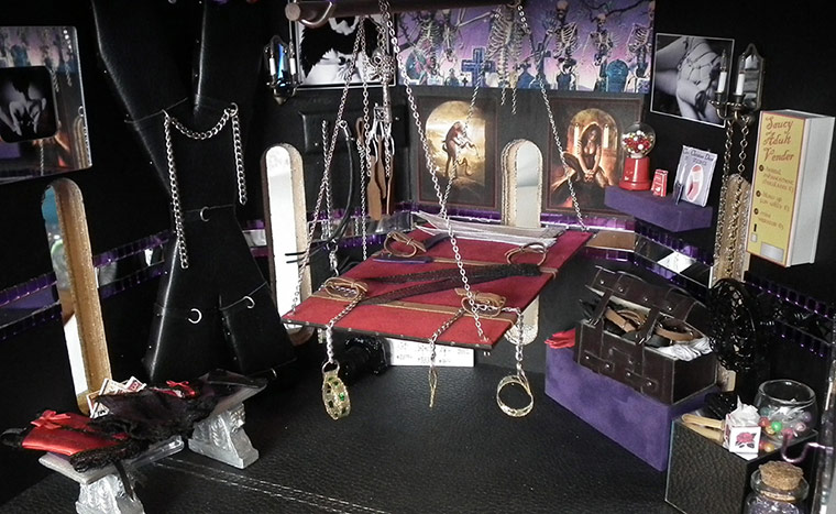 Dolls' houses: Sarah Whitlam bondage chamber