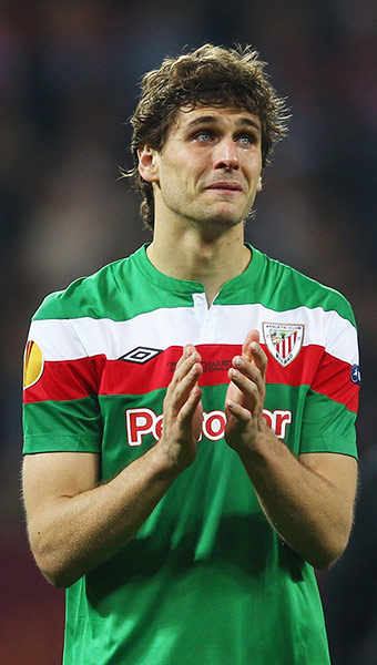 Final Europa League: Fernando Llorente can't contain the tears after the final whistle