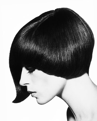 Vidal Sassoon: Lopsided asymmetric cut