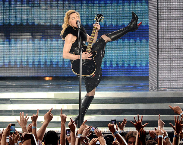 Madonna: Madonna opens her MDNA world tour