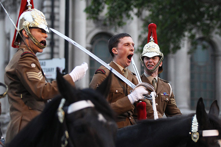 Picture desk live: Preparations Are Made Ahead Of The Diamond Jubilee Carriage Procession