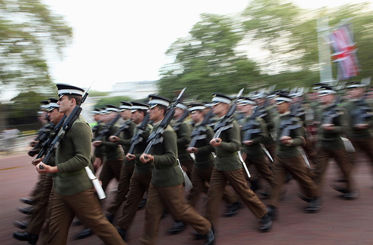 Picture desk live: Preparations Are Made Ahead Of The Diamond Jubilee Carriage Procession