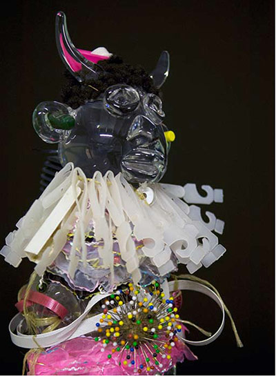 We Face Forward: Pascale Marthine Tayou Poup es Pascale, 2012 detail