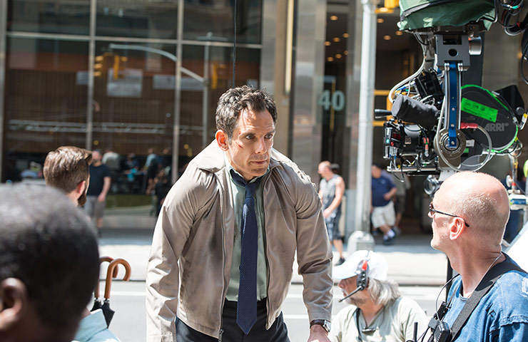 week in film: Ben Stiller hangs out whilst filming The Secret Life Of Walter Mitty
