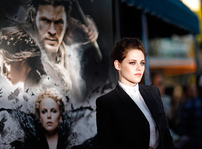 week in film: Kristen Stewart poses at a screening of Snow White and the Huntsman