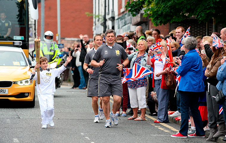 Olympic Torch: Day 14 - Olympic Torch Relay