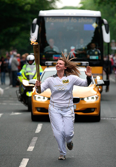 Olympic Torch: Day 14 - Olympic Torch Relay