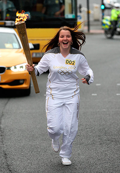 Olympic Torch: Day 14 - Olympic Torch Relay