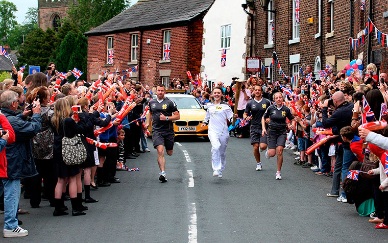 Olympic Torch: Day 14 - Olympic Torch Relay