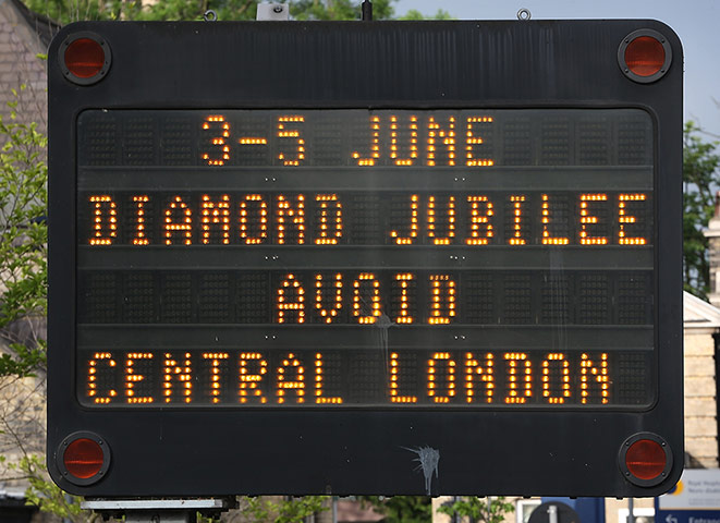 Diamond Jubilee : A Diamond Jubilee Traffic Sign