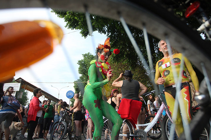 Going to this years World Naked Bike Ride? Follow this 