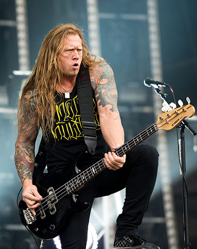 Download Festival: Adam Duce of Machine Head performs during day 1 of Download Festival