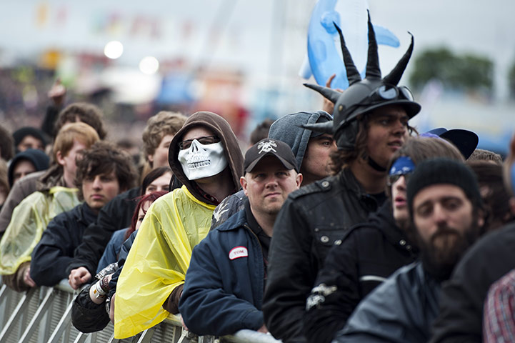 Download Festival: Festival goers at Download Festival