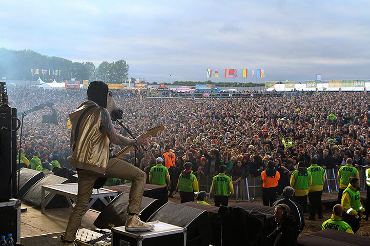 Download Festival: Benji Webbe of Skindred