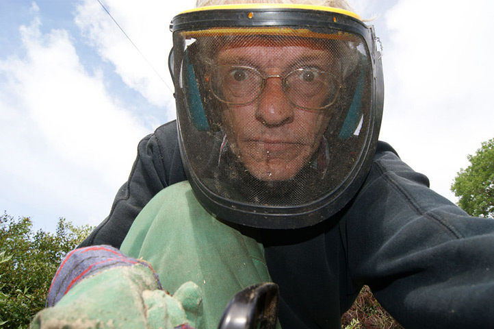 Camera Club: Chris Grimwood participates in the self portraiture assignment