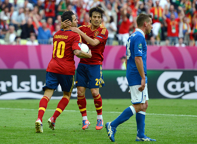 football2: Spain v Italy - Group C: UEFA EURO 2012