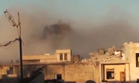Shelling in Rastan