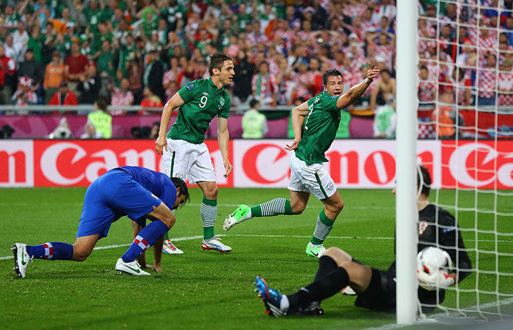 footy3: Ireland v Croatia - Group C: UEFA EURO 2012