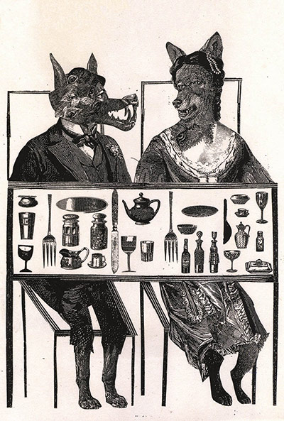 Book Illustration Comp: The Company of Wolves Ben Jones 