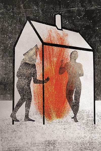 Book Illo Comp 2: The Company of Wolves by Iro Tsavala