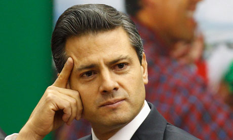 A US cable claimed Televisa gave the Mexico State governor Enrique Peña Nieto wide coverage