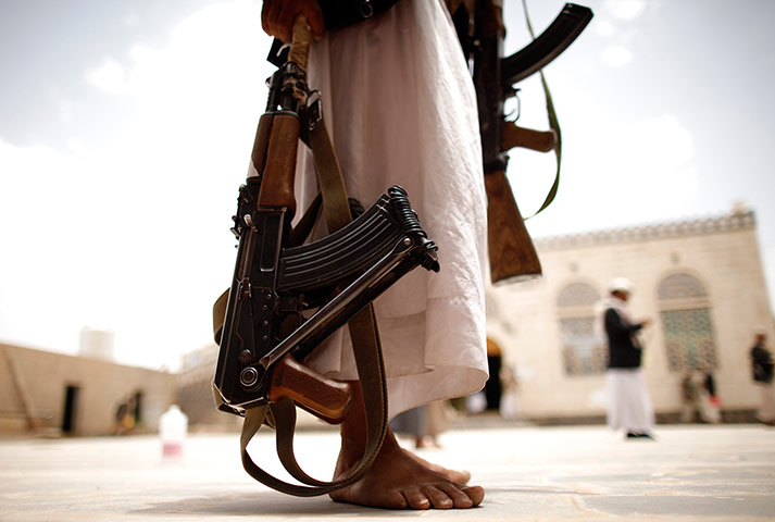 Picture desk live: A tribesman attends a gathering aimed at resolving local feuds in Yemen