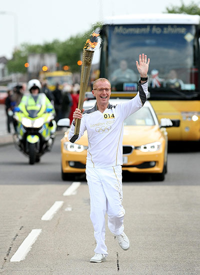 Olympic torch day 25 : Olympic torch day 25 