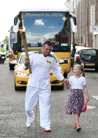 Olympic torch day 25 : Olympic torch day 25 