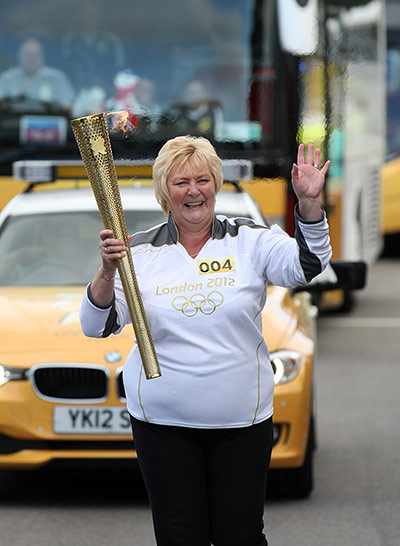 Olympic torch day 25 : Olympic torch day 25 