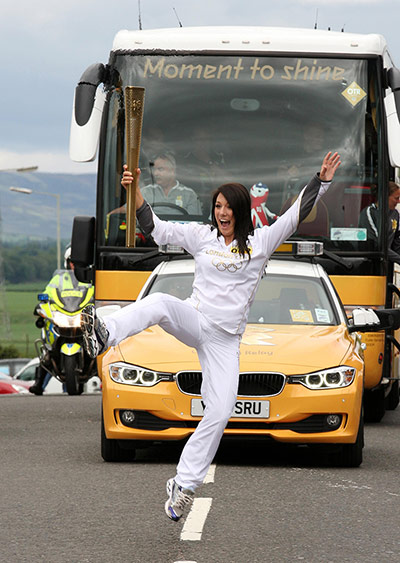 Olympic torch day 25 : Olympic torch day 25 