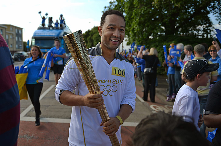 Olympic Torch: Day 26 - Olympic Torch Relay