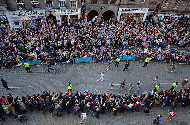 Olympic Torch: Day 26 - Olympic Torch Relay