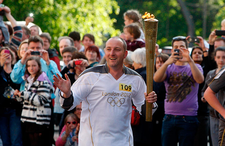 Olympic Torch: Day 26 - Olympic Torch Relay
