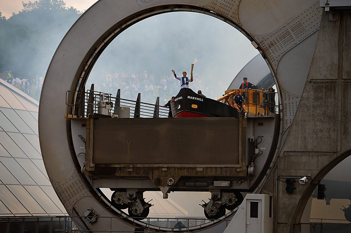 Olympic Torch: Day 26 - Olympic Torch Relay