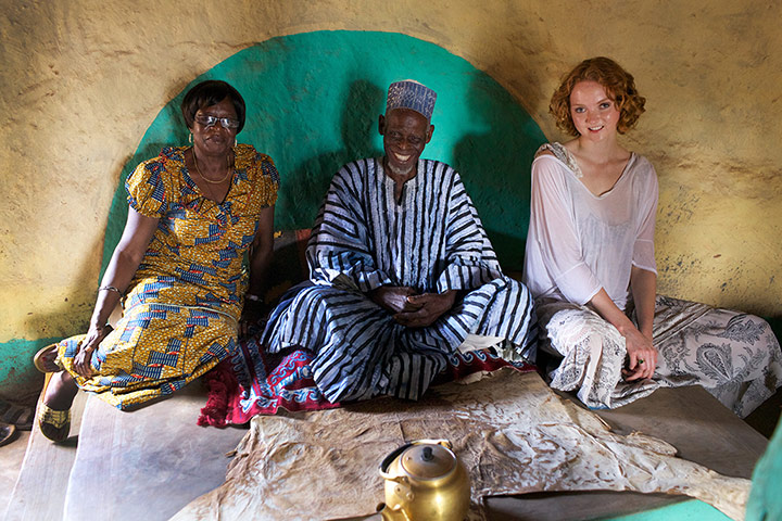 Body shop shea butter: Lily Cole's Visit to Ghana