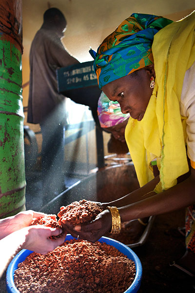 Body shop shea butter: Lily Cole's Visit to Ghana