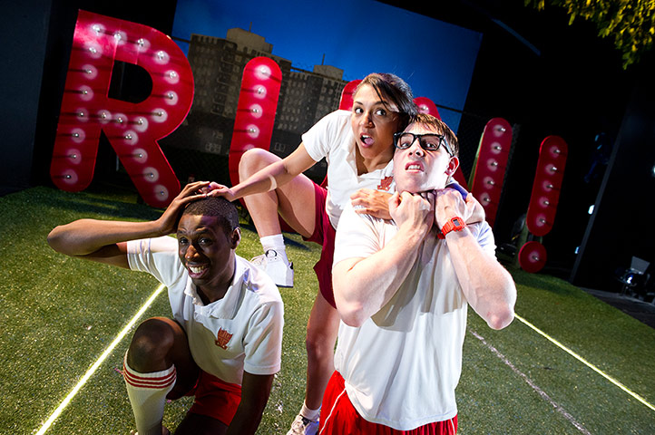 Week on stage: A scene from Run! at the Polka Theatre