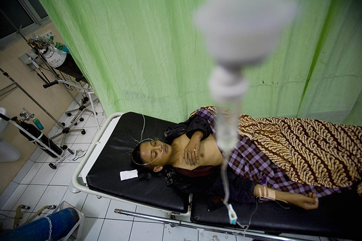 Picture Desk Live: Injured Indonesian punk Arif