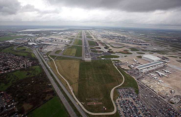 Week in Business: Aerial view of Heathrow airport