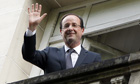 François Hollande, the French president