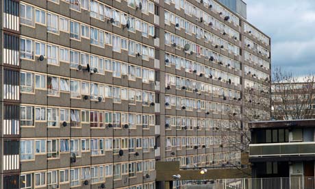 Ashenden Block of the Heygate Estate in Walworth, London