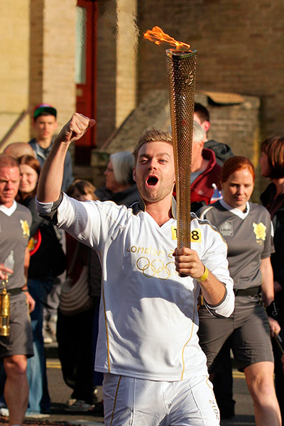 Olympic Torch: Day 27 - Olympic Torch Relay