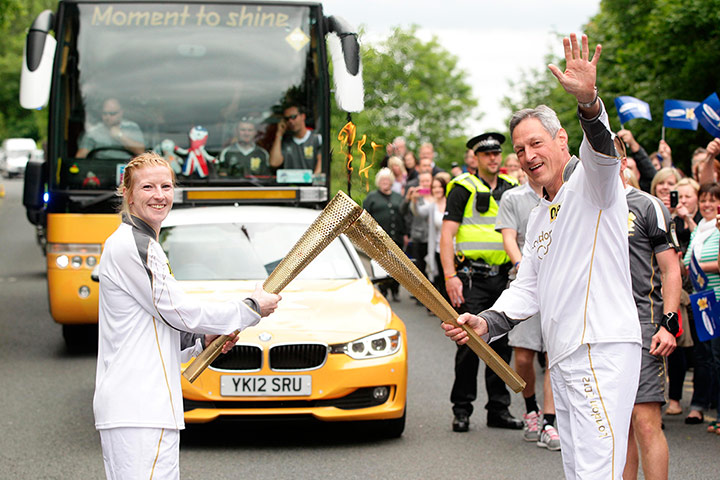 Olympic Torch: Day 27 - Olympic Torch Relay