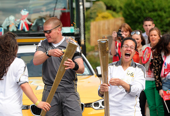Olympic Torch: Day 27 - Olympic Torch Relay