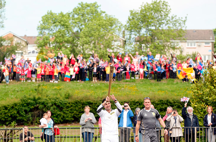 Olympic Torch: Day 27 - Olympic Torch Relay